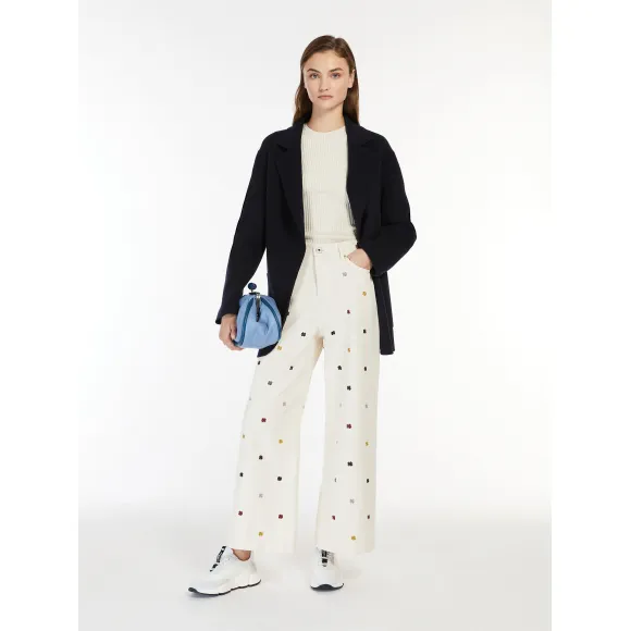 麦丝玛拉/Max Mara 大廓形腰带羊毛夹克 5081014106045