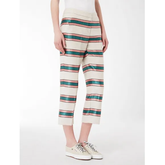 麦丝玛拉/Max Mara 米色 休闲裤 5131126106001