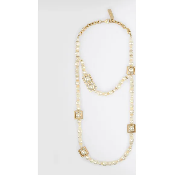 麦丝玛拉/Max Mara 珍珠白 项链 5756157206002