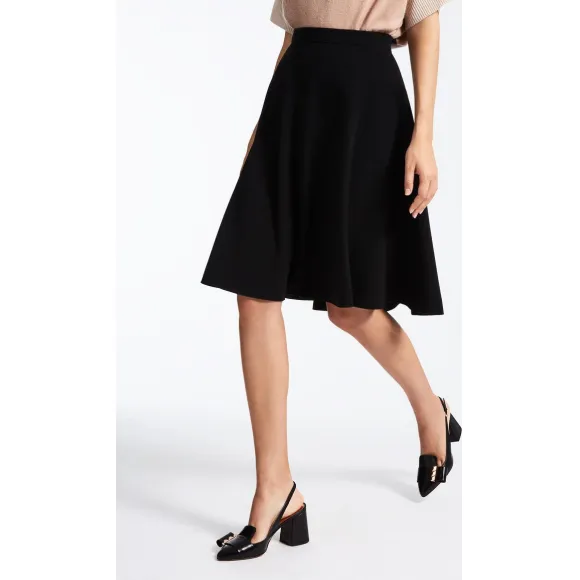 麦丝玛拉/Max Mara 黑色 喇叭裙 6101067706001