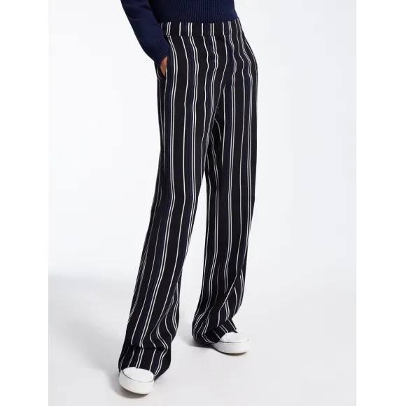 麦丝玛拉/Max Mara 海军蓝 睡裤 6131077206003