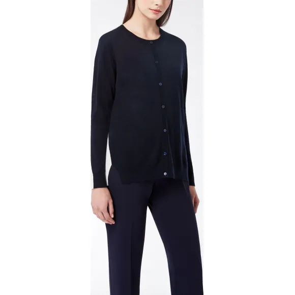 麦丝玛拉/Max Mara 白色蓝色 开襟衫 6341016706015