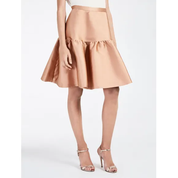 麦丝玛拉/Max Mara 焦糖色 短裙 8101047706001