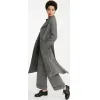 麦丝玛拉/Max Mara 双千鸟格 灰色 外套 9016169306001