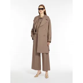 麦丝玛拉/Max Mara [Vee Trench] 棉混纺风衣 9021024406011
