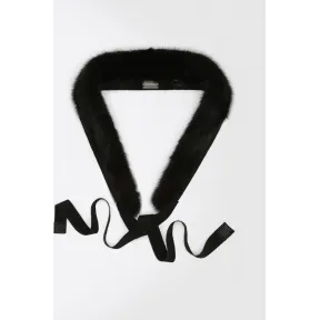 麦丝玛拉/Max Mara 黑色 毛领 9586046606004