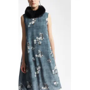 麦丝玛拉/Max Mara 群青 毛领 9586056906003