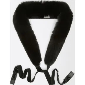 麦丝玛拉/Max Mara 黑色 毛领 9586117606003