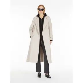 麦丝玛拉/Max Mara [Doppia] 拉链棉质连帽衫 9916014106010