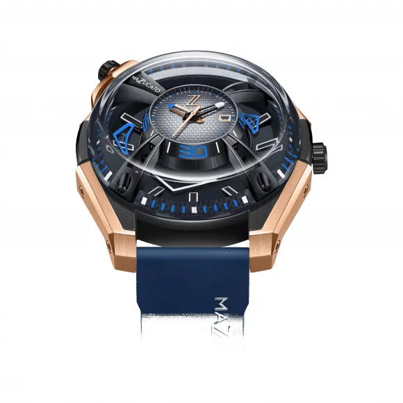 魔舵/Mazzucato 48.00 MM 不锈钢 自动机械+石英机芯 男表 RIM-02-RG