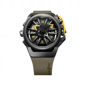 魔舵/Mazzucato 48 MM 不锈钢 自动机械+石英机芯 男表 RIM-04-GN136