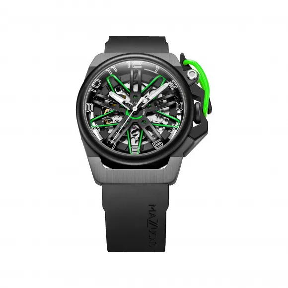 魔舵/Mazzucato 42 MM 不锈钢 自动机械+石英机芯 男表 RIM-GT7-GR