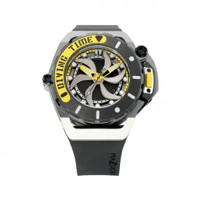 魔舵/Mazzucato 48.00 MM 不锈钢 自动机械+石英机芯 男表 RIM-SUB01-BK115