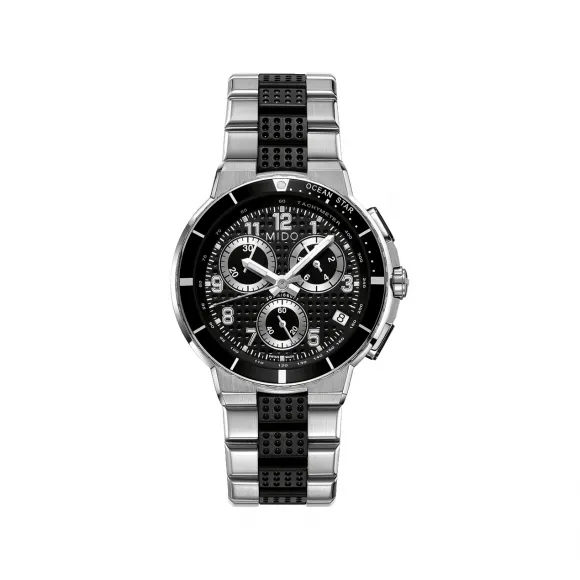 美度/Mido OCEAN STAR SPORT 领航者 系列 42.00 MM 不锈钢 PVD 石英机芯 男表 M0026171205200