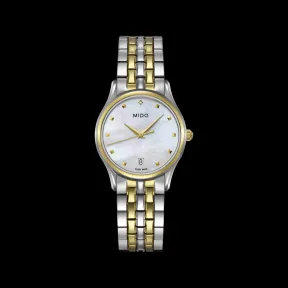 美度/Mido ROMANTIQUE 系列 31.00 MM 不锈钢 PVD 石英机芯 女表 M0042102211600