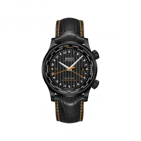 美度/Mido MULTIFORT 舵手 系列 42.00 MM 不锈钢 PVD 自动机械机芯 男表 M0059293605100