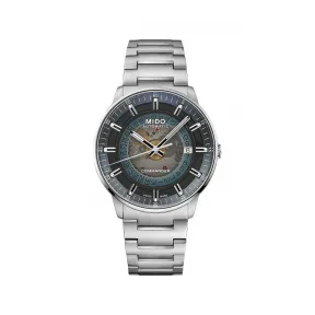 美度/Mido COMMANDER + COMMANDER II 指挥官 系列 40.00 MM 不锈钢 自动机械机芯 男表 M0214071141101