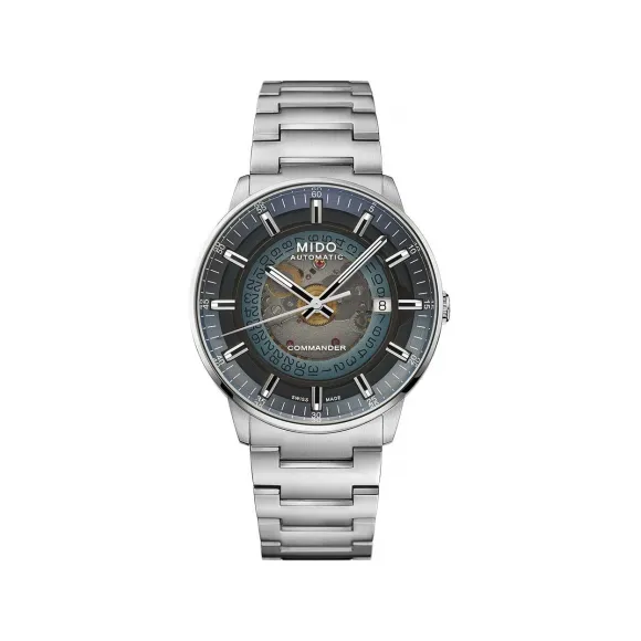 美度/Mido COMMANDER + COMMANDER II 指挥官 系列 40.00 MM 不锈钢 自动机械机芯 男表 M0214071141101