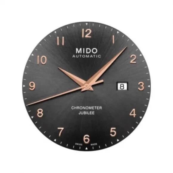 美度/Mido BARONCELLI 贝伦赛丽 系列 42.00 MM 不锈钢 PVD 自动机械机芯 男表 M0226083606200