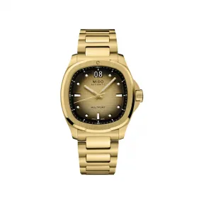 美度/Mido 舵手系列 40.00MM PVD镀金色精钢材质 自动机械机芯 男表 M049.526.33.021.00