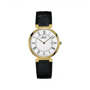 美度/Mido DORADA 系列  不锈钢镀金 石英机芯 男表 M11203264