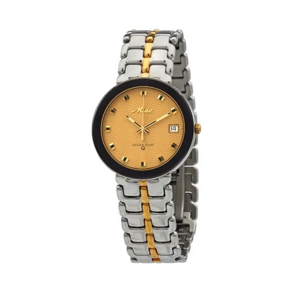 美度/Mido Ocean Star 34.6 MM 精钢 石英机芯 女表 M1158.7.09.9123
