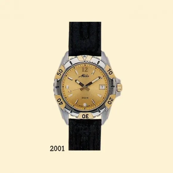 美度/Mido SPORT STAR 系列  不锈钢 PVD 石英机芯 男表 M40259124