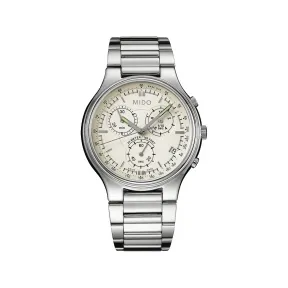 美度/Mido BARONA 系列 39.20 MM x 41.00 MM 不锈钢 石英机芯 男表 M45644171
