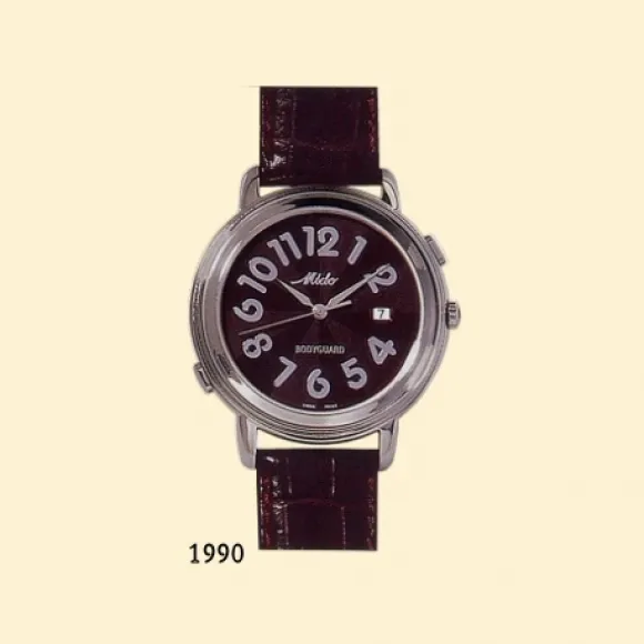 美度/Mido BODYGUARD FASHION 系列  不锈钢 石英机芯 男表 M51204397