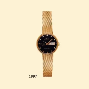 美度/Mido COMMANDER + COMMANDER II 指挥官 系列 23.50 MM 不锈钢 PVD 自动机械机芯 女表 M716937813