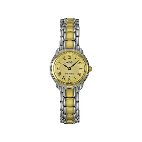 美度/Mido BACCARA 系列  不锈钢 PVD 石英机芯 男表 M74409221