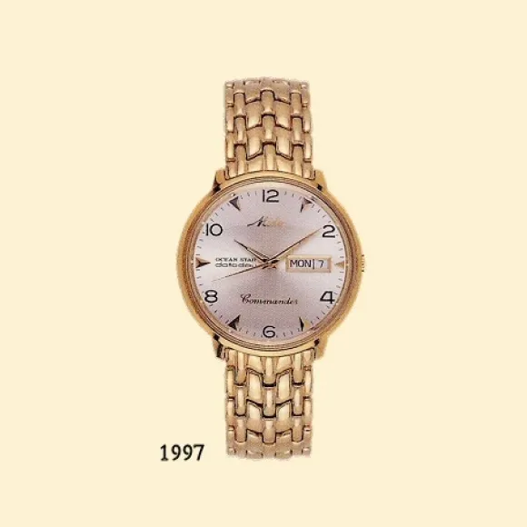 美度/Mido COMMANDER + COMMANDER II 指挥官 系列  不锈钢 PVD 自动机械机芯 男表 M841935113