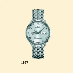 美度/Mido COMMANDER + COMMANDER II 指挥官 系列 37.00 MM 不锈钢 自动机械机芯 男表 M841945123