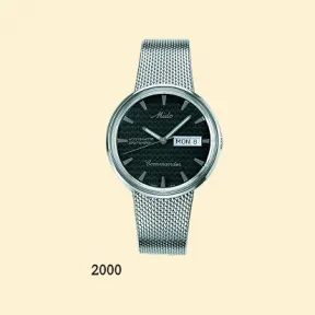 美度/Mido COMMANDER + COMMANDER II 指挥官 系列 37.00 MM 不锈钢 自动机械机芯 男表 M842941813