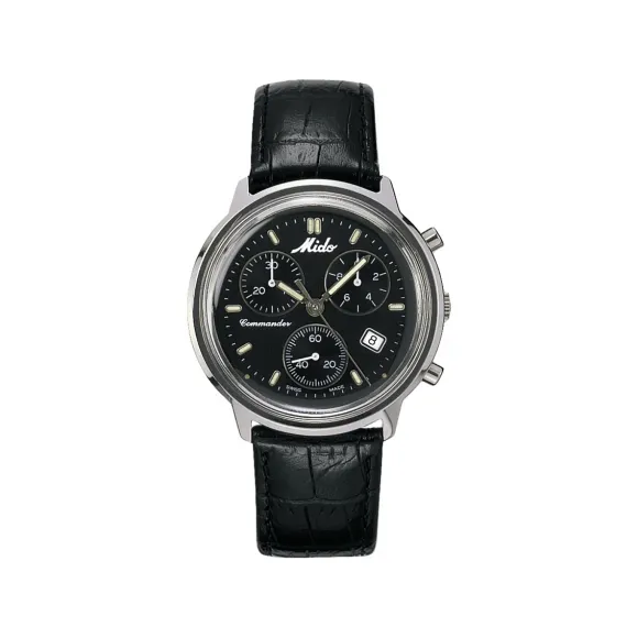 美度/Mido COMMANDER + COMMANDER II 指挥官 系列  不锈钢 石英机芯 男表 M84354184