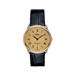 美度/Mido BACCARA 系列  不锈钢 PVD 石英机芯 男表 M84409224