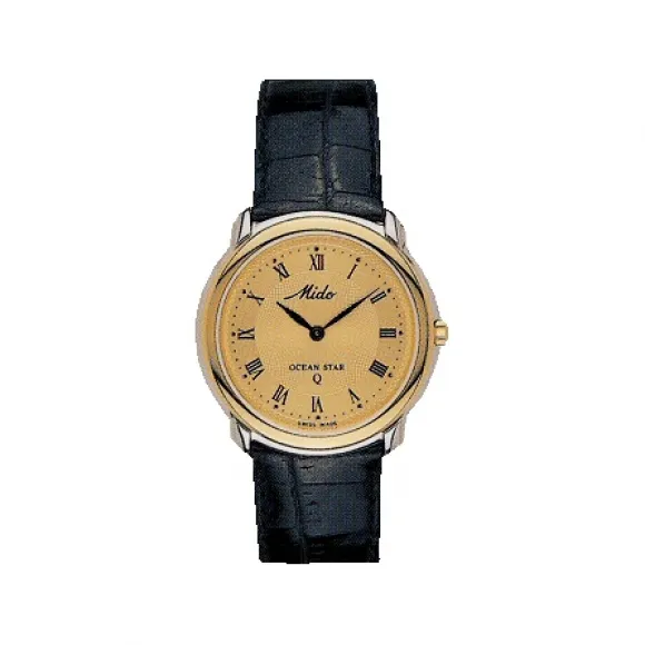 美度/Mido BACCARA 系列  不锈钢 PVD 石英机芯 男表 M84409224