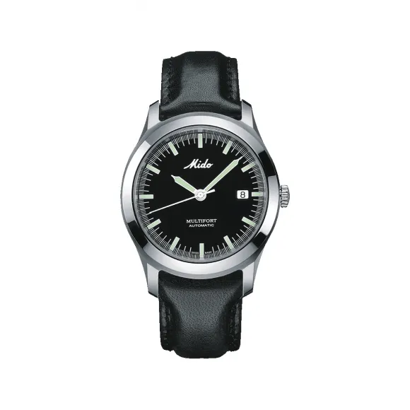 美度/Mido MULTIFORT 舵手 系列 39.00 MM 不锈钢 自动机械机芯 男表 M88304184
