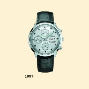 美度/Mido COMMANDER + COMMANDER II 指挥官 系列 40.00 MM 抛光不锈钢 自动机械机芯 男表 M888542141