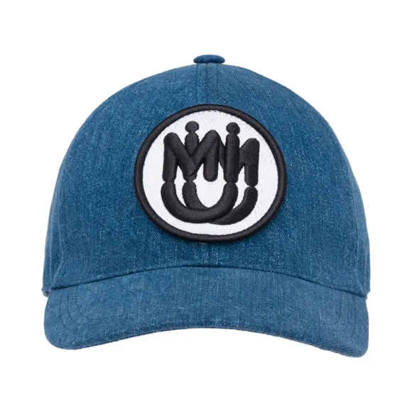 缪缪/Miu Miu 丹宁棒球帽 5HC274_2CA4_F0008