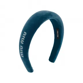 缪缪/Miu Miu 天鹅绒头带 5IH025-068-F0K41