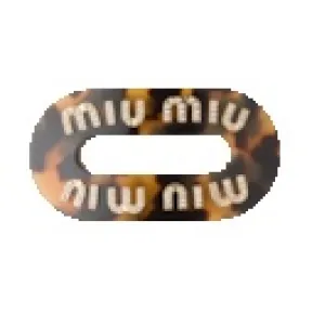 缪缪/Miu Miu 硬质树脂玻璃发夹 5JF088-2DNL-F0D01