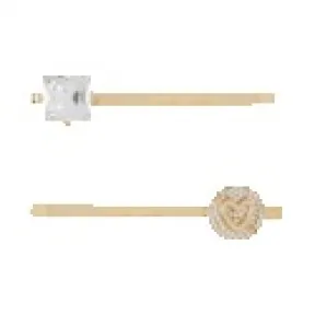 缪缪/Miu Miu MIU PAVÉ 仿水晶装饰发夹 5JF112-2DQ3-F0NXA