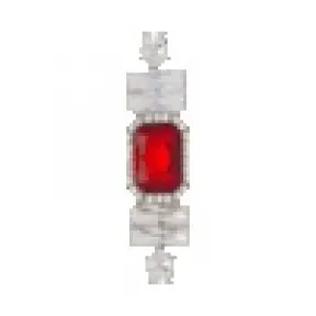 缪缪/Miu Miu 水晶胸针 5JS109-2DMZ-F01L7