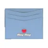缪缪/Miu Miu Love标识皮革卡片夹 5MC002-2BC3-F0637
