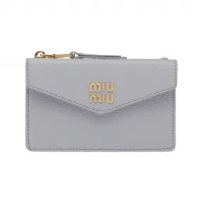 缪缪/Miu Miu 皮革名片夹 5MF060-2DT7-F0591