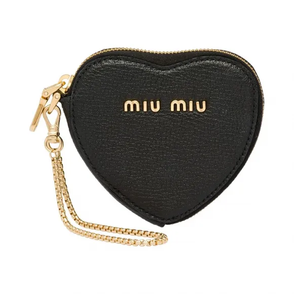 缪缪/Miu Miu 皮革钥匙扣 5TL358_2B6L_F0002