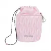 缪缪/Miu Miu 雪粉色 织物干宠物粮便携袋 5YY008-2DQU-F0E18