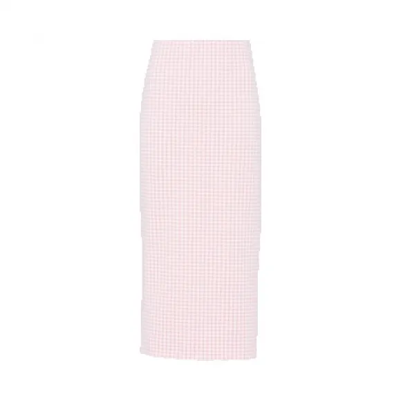 缪缪/Miu Miu 平纹针织中长裙 MG1755-1GEV-F0049