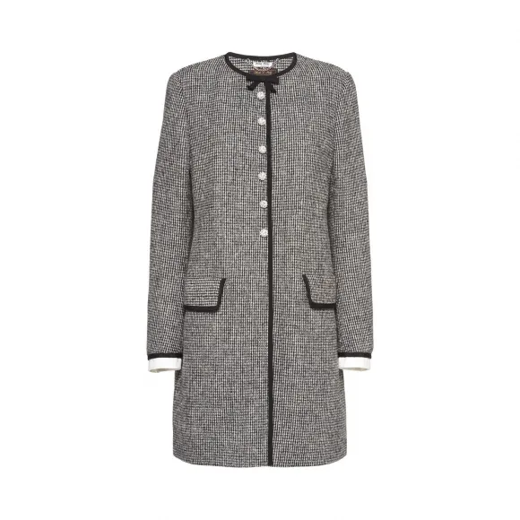 缪缪/Miu 小牛皮波点卡片夹 5MC002-2DAA-F0WZ6